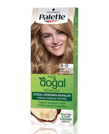 Palette Saç Boyası Doğal Renkler 8.0 Bal Köpüğü 3838824409054 ...