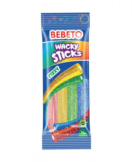 Picture of Bebeto Wacky Sticks Şekerleme 75 gr
