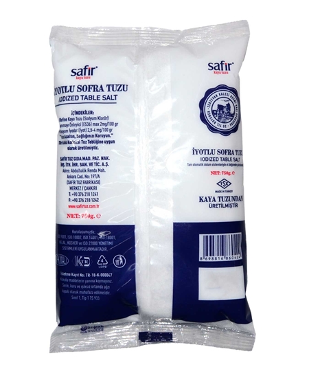 Picture of Safir Rafine Sofra Tuzu 750 gr