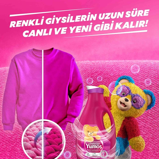 Picture of Yumoş Sıvı Çamaşır Deterjanı 2520 ml Renk Bakım