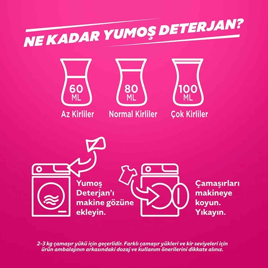 Picture of Yumoş Sıvı Çamaşır Deterjanı 2520 ml Renk Bakım