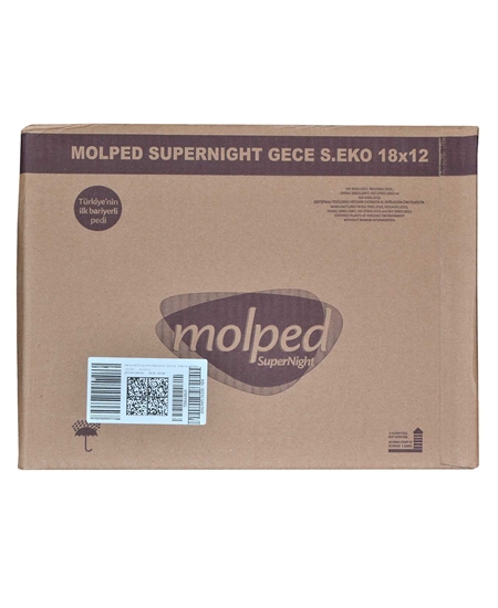 Picture of  Molped Sanitary Pad 18 Pieces Supernight