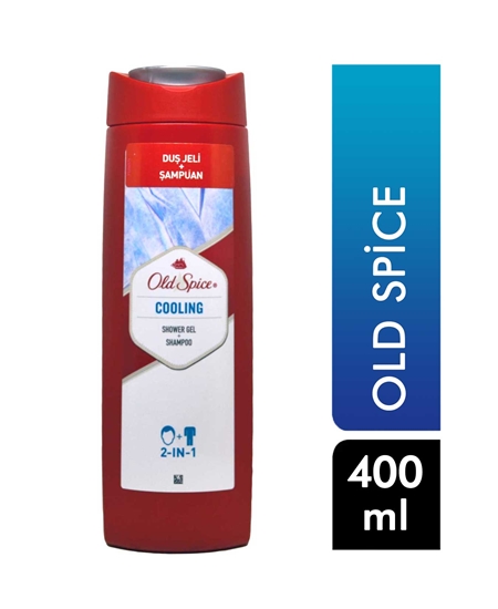 Picture of  Old Spice Shower Gel and Shampoo 400 ml 2in1 Cooling