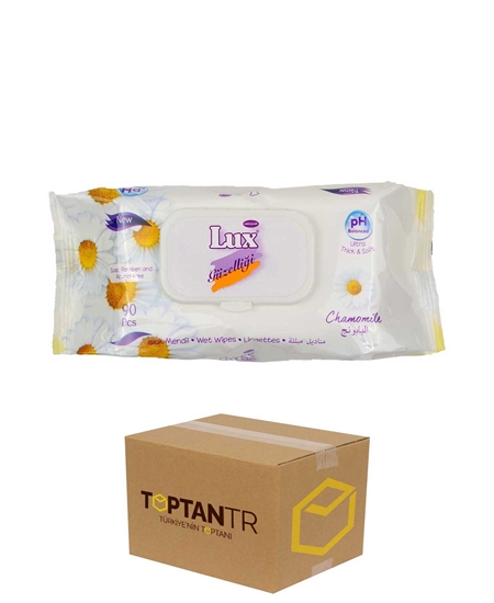 Picture of Lux Wet Wipes 90 Pack X 24 Packs Daisy Scented