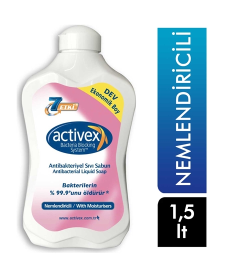 Picture of Activex Antibakteriyel Sıvı Sabun 1,5 lt Nemlendiricili