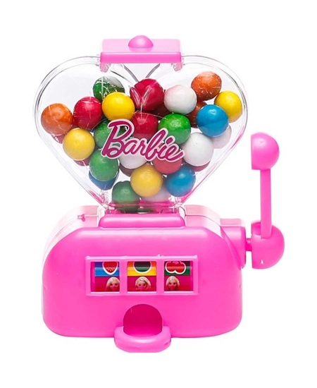 Picture of Barbie Gumball Jackpot Machine Oyuncaklı Sakız Makinası 50 gr